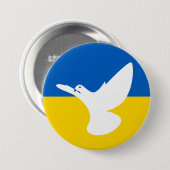 Ich stehe mit der Ukraine!!! Button (Vorne & Hinten)