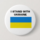 ICH STEHE MIT DER UKRAINE BUTTON (Vorderseite)