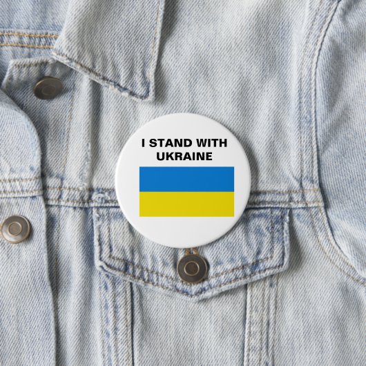 ICH STEHE MIT DER UKRAINE BUTTON (Beispiel)