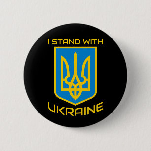 Ich stehe mit der Ukraine Button