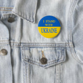Ich stehe mit der Ukraine Button (Beispiel)