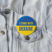 Ich stehe mit der Ukraine Button (Beispiel)