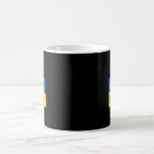 Ich stehe mit der Ukraine da - Stopp Putins Unters Kaffeetasse (Mittel)