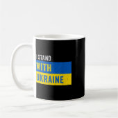 Ich stehe mit der Ukraine da - Stopp Putins Unters Kaffeetasse (Links)
