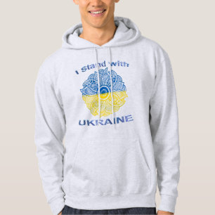Ich stehe mit der Ukraine Hoodie