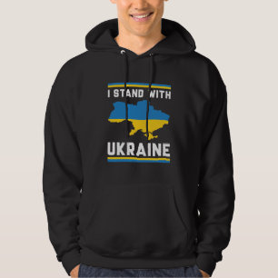 Ich stehe mit der Ukraine Hoodie