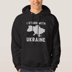 Ich stehe mit der Ukraine Hoodie