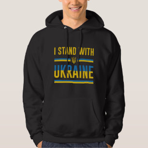 Ich stehe mit der Ukraine Hoodie