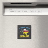 Ich stehe mit der Ukraine Magnet (In Situ (Geschirrspüler))