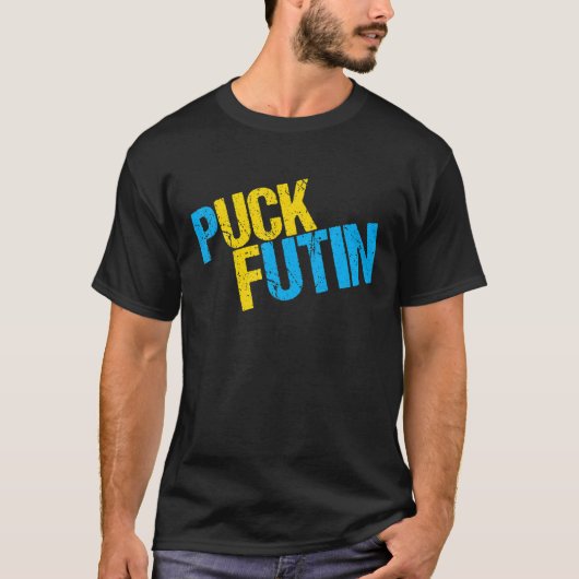 Ich stehe mit der Ukraine Putin Futin Meme Ukraini T-Shirt (Vorderseite)