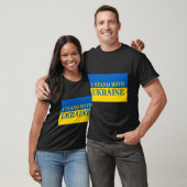 Ich stehe mit der Ukraine T-Shirt (Unisex)