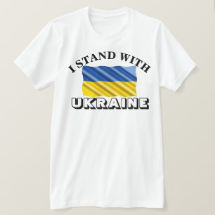 ICH STEHE MIT DER UKRAINE T - SHIRT