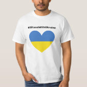 Ich stehe mit der Ukraine T-Shirt (Vorderseite)