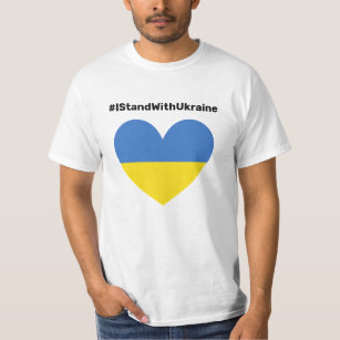 Ich stehe mit der Ukraine  T-Shirt