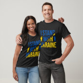 Ich stehe mit der Ukraine T-Shirt (Unisex)