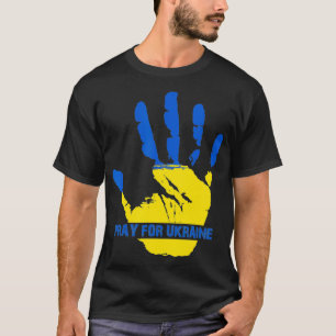 Ich stehe mit der Ukraine und bete für die Ukrain T-Shirt