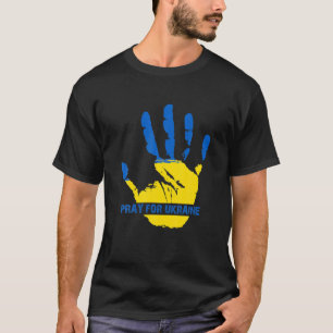 Ich stehe mit der Ukraine und bete für die Ukraine T-Shirt