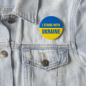 Ich stehe mit der Ukraine und unterstütze die ukra Button (Beispiel)
