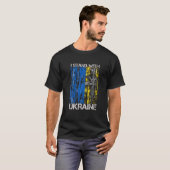 Ich stehe mit der Ukraine Unterstützung Ukraine uk T-Shirt (Vorne ganz)