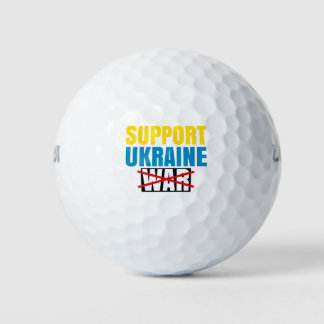 Ich stehe mit der Ukraine, wir unterstützen die Uk Golfball