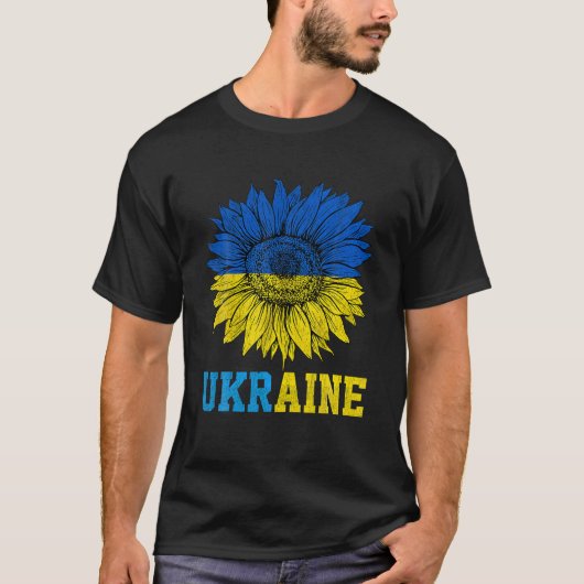 Ich stehe mit der Ukraine zur Unterstützung der Su T-Shirt (Vorderseite)