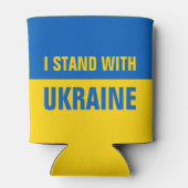 Ich stehe mit der Ukraine zur Unterstützung der uk Dosenkühler (Rückseite)