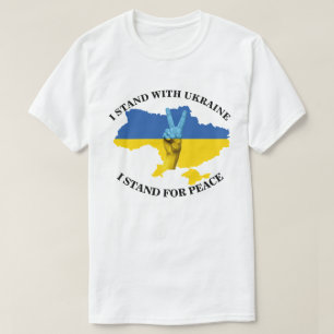 ICH STEHE MIT DER UKRAINE ZUSAMMEN - ICH STEHE FÜR T-Shirt