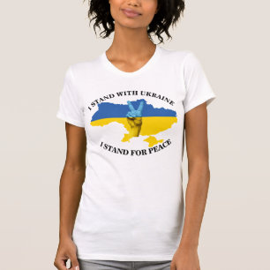 ICH STEHE MIT DER UKRAINE ZUSAMMEN - ICH STEHE FÜR T-Shirt