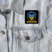 ICH STEHE MIT DER UKRAINE ZUSAMMEN - UNTERSTÜTZUNG BUTTON (Beispiel)