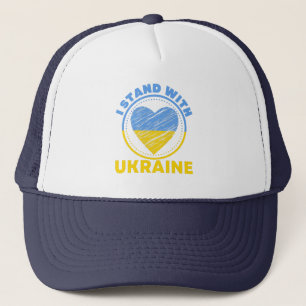 ICH STEHE MIT DER UKRAINE ZUSAMMEN - UNTERSTÜTZUNG TRUCKERKAPPE
