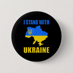 Ich stehe mit der ukrainischen Karte und ukrainisc Button