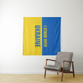 Ich stehe mit der ukrainischen Tapestry Wandteppich (Beispiel (Horizontal))