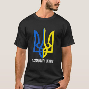 Ich stehe mit der Unterstützung der Ukraine durch T-Shirt