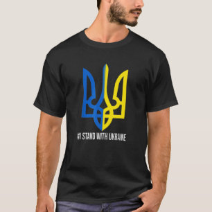 Ich stehe mit der Unterstützung der Ukraine durch T-Shirt