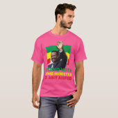 Ich stehe mit Dr. Abiy Ahmed T Shirt (Vorne ganz)