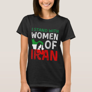 Ich stehe mit Frauen im Iran zur Unterstützung ira T-Shirt