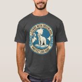 Ich stehe mit Grönland Eisbär T-Shirt (Vorderseite)