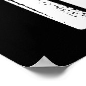 Ich stehe mit indischem Poster (Ecke)