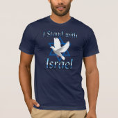 Ich stehe mit Israel #1 T-Shirt (Vorderseite)