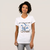Ich stehe mit Israel #2 T-Shirt (Vorne ganz)