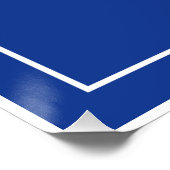 Ich stehe mit Israel - Am Yisrael Chai Poster (Ecke)