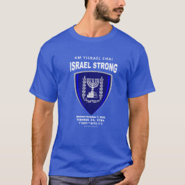 Ich stehe mit Israel - Am Yisrael Chai T-Shirt