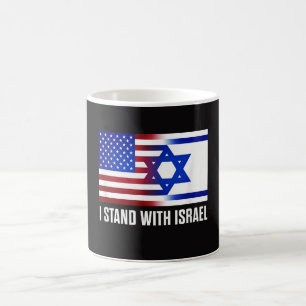 Ich stehe mit Israel patriotisch Kaffeetasse