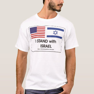 Ich stehe mit Israel T-Shirt