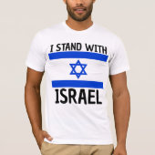ICH STEHE MIT ISRAEL-T - SHIRT (Vorderseite)