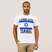 ICH STEHE MIT ISRAEL-T - SHIRT (Vorne ganz)