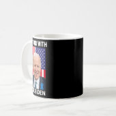 Ich stehe mit Joe3 Kaffeetasse (Vorderseite Links)