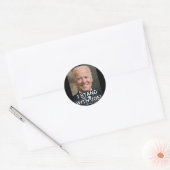 Ich stehe mit Joe Biden1 Runder Aufkleber (Umschlag)