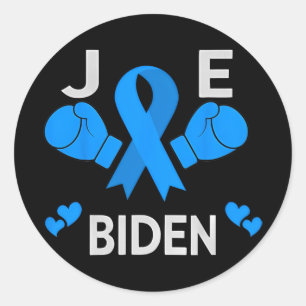 Ich stehe mit Joe Biden 2 Runder Aufkleber