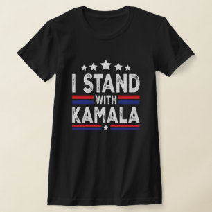 Ich stehe mit Kamala Harris für den Präsidenten 20 T-Shirt